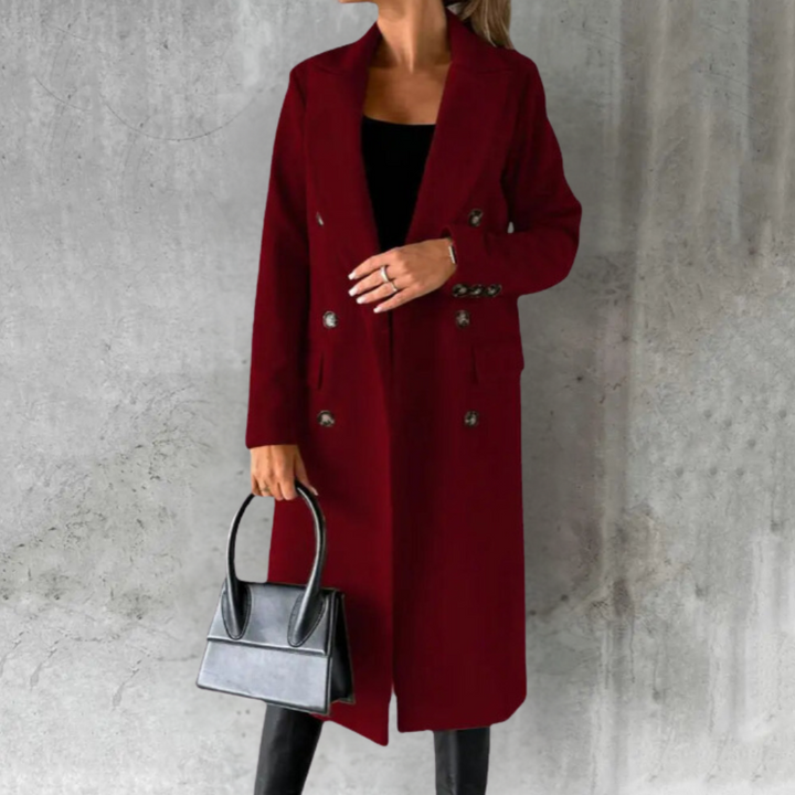 Pip Elegant Wool Trenchcoat