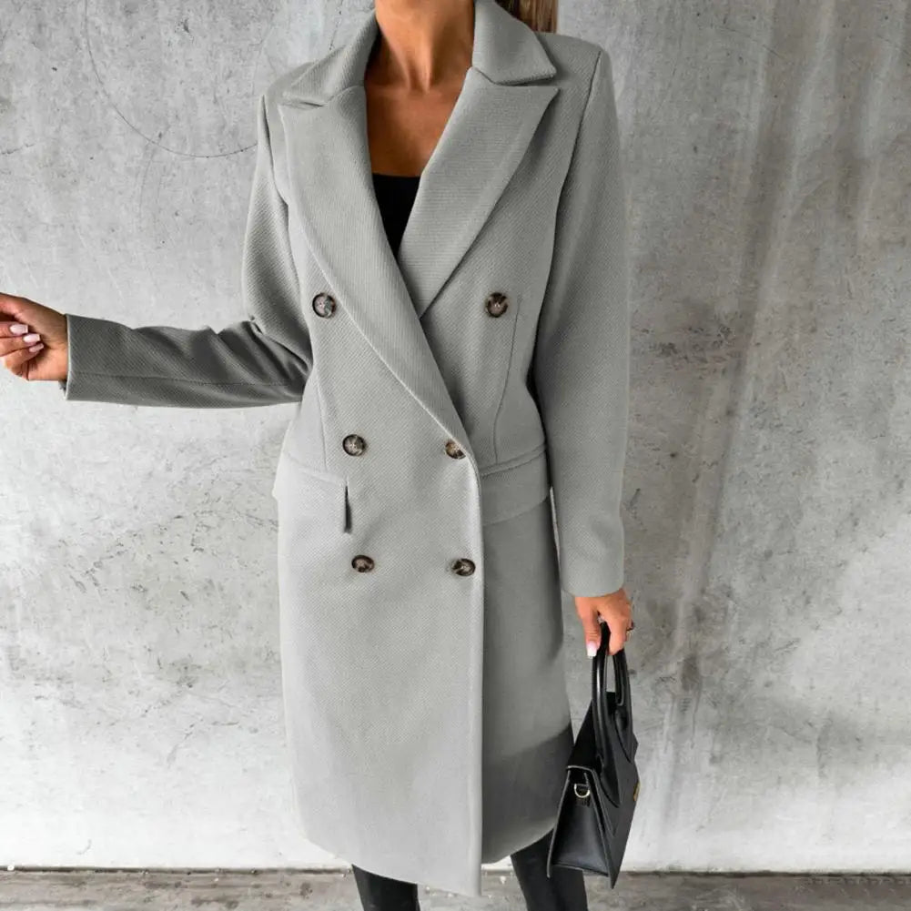 Pip Elegant Wool Trenchcoat